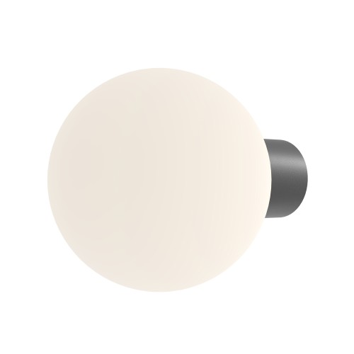 Lampa ścienna kinkiet Bold O598WL-01B1 Maytoni E27x60W Aluminium/ Czarny/