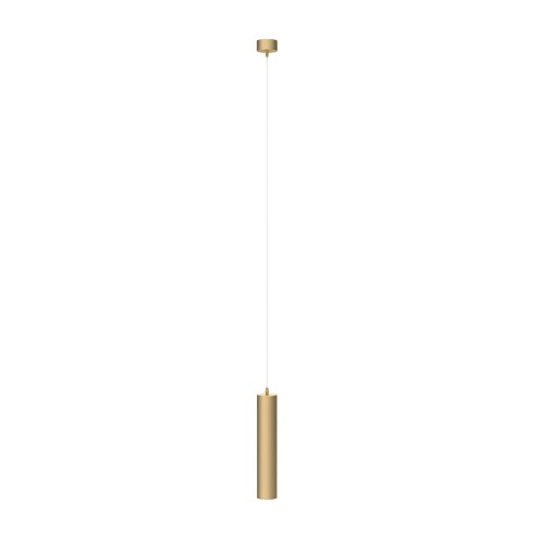 Lampa wisząca Focus P075PL-01MG Maytoni GU10x10W Aluminium/ Matowe złoto/