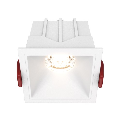 Lampa sufitowa Spot reflektor Alfa LED DL043-01-10W3K-D-SQ-W Maytoni LEDx10W Aluminium i tworzywo sztuczne/ Biały/