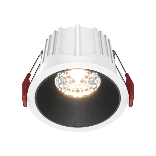 Lampa sufitowa Spot reflektor Alfa LED DL043-01-15W3K-RD-WB Maytoni LEDx15W Aluminium i tworzywo sztuczne/ Biały i czarny/