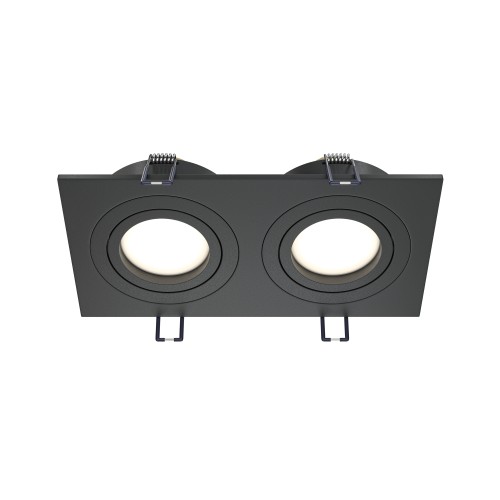 Lampa sufitowa Spot reflektor Atom DL024-2-02B Maytoni GU10/MR16x10W Aluminium/ Czarny/