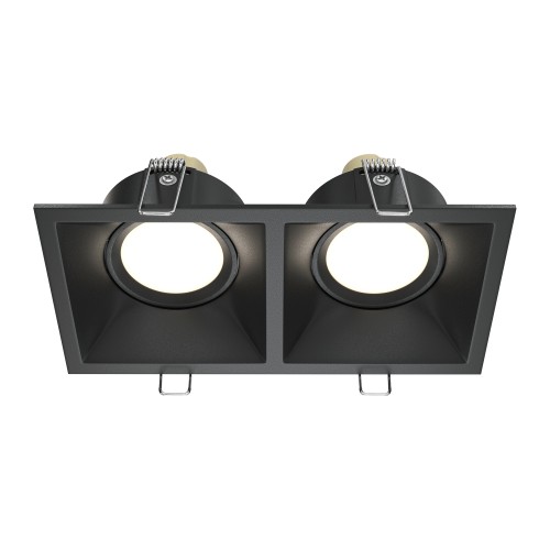 Lampa sufitowa Spot reflektor Dot DL029-2-02B Maytoni GU10x10W Aluminium/ Czarny/