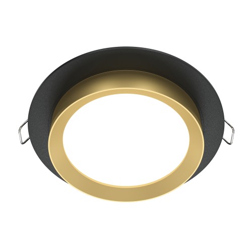 Lampa sufitowa Spot reflektor Hoop DL086-GX53-RD-BG Maytoni GX53x12W Aluminium i tworzywo sztuczne/ Czerń ze złotem/