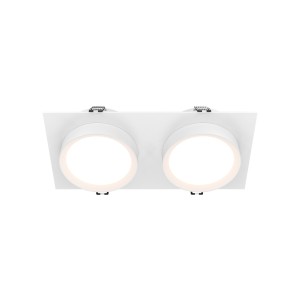 Lampa sufitowa Spot reflektor Hoop DL086-02-GX53-SQ-W Maytoni GX53x12W Aluminium i tworzywo sztuczne/ Biały/