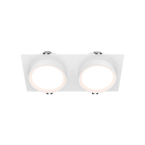 Lampa sufitowa Spot reflektor Hoop DL086-02-GX53-SQ-W Maytoni GX53x12W Aluminium i tworzywo sztuczne/ Biały/