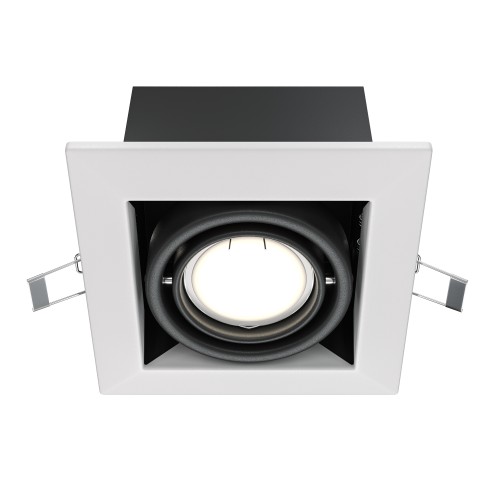 Lampa sufitowa Spot reflektor Metal Modern DL008-2-01-W Maytoni GU10/MR16x10W Metal/ Biały/