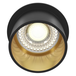 Lampa sufitowa Spot reflektor Reif DL050-01GB Maytoni GU10x10W Aluminium/ Czerń ze złotem/