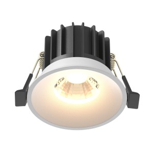 Lampa sufitowa Spot reflektor Round DL058-12W3K-W Maytoni LEDx12W Aluminium/ Biały/