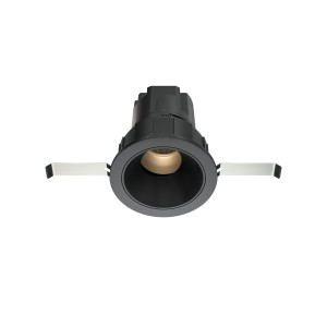 Lampa sufitowa Spot reflektor Wise DL057-7W3K-B Maytoni LEDx7W Aluminium i tworzywo sztuczne/ Czarny/