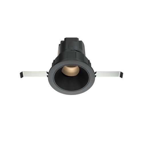 Lampa sufitowa Spot reflektor Wise DL057-7W3K-B Maytoni LEDx7W Aluminium i tworzywo sztuczne/ Czarny/