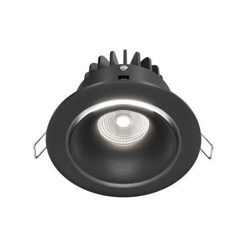 Lampa sufitowa Spot reflektor Yin DL031-L12W4K-B Maytoni LEDx12W Aluminium/ Czarny/