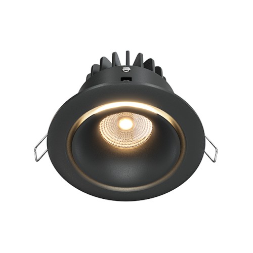 Lampa sufitowa Spot reflektor Yin DL031-2-L12B Maytoni LEDx12W Aluminium/ Czarny/