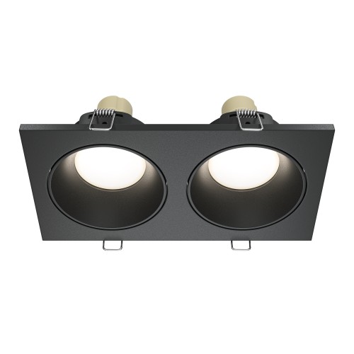 Lampa sufitowa Spot reflektor Zoom DL033-2-02B Maytoni GU10x10W Aluminium/ Czarny/