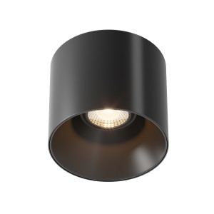 Lampa sufitowa Spot reflektor Alfa LED C064CL-01-25W3K-D-RD-B Maytoni LEDx25W Aluminium i tworzywo sztuczne/ Czarny/