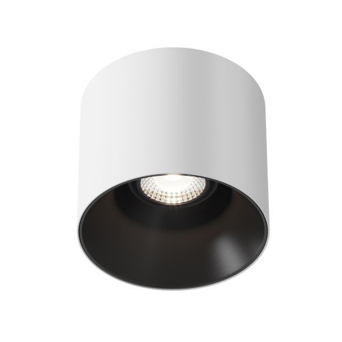 Lampa sufitowa Spot reflektor Alfa LED C064CL-01-25W4K-RD-WB Maytoni LEDx25W Aluminium i tworzywo sztuczne/ Biały i czarny/