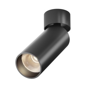 Lampa sufitowa Spot reflektor FOCUS LED C055CL-L12B3K-W-D-B Maytoni LEDx12W Aluminium/ Czarny/