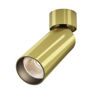 Lampa sufitowa Spot reflektor FOCUS LED C055CL-L12W3K-W-BS Maytoni LEDx12W Aluminium/ Mosiądz/