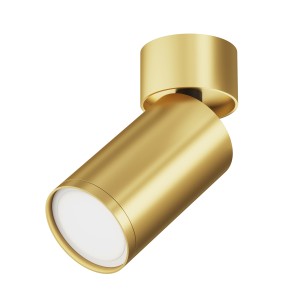 Lampa sufitowa Spot reflektor FOCUS S C050CL-U-1MG Maytoni GU10x10W Aluminium/ Matowe złoto/
