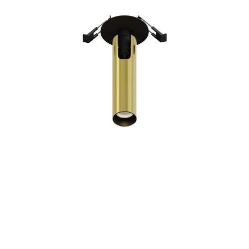 Lampa sufitowa Spot reflektor Focus T C141RS-L125-6W3K-BBS Maytoni LEDx6W Aluminium/ Czerń i mosiądz/