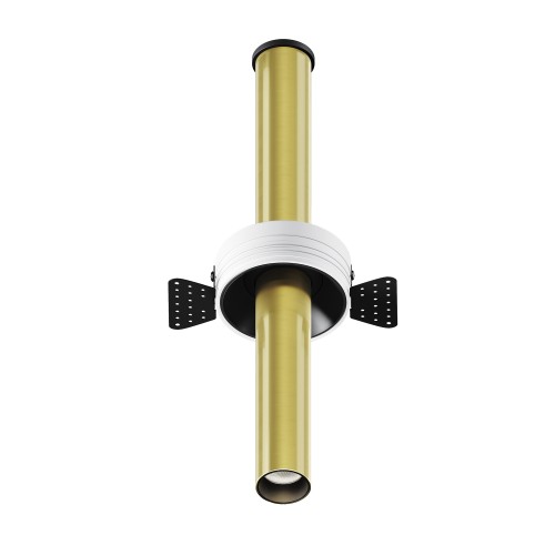 Lampa sufitowa Spot reflektor Focus T C140TRS-L300-7W3K-BBS Maytoni LEDx7W Aluminium/ Czerń i mosiądz/