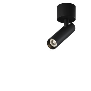 Lampa sufitowa Spot reflektor Focus T C141CL-L125-6W3K-B Maytoni LEDx6W Aluminium/ Czarny/