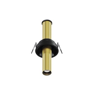 Lampa sufitowa Spot reflektor Focus T C140RS-L200-7W3K-BBS Maytoni LEDx7W Aluminium/ Czerń i mosiądz/