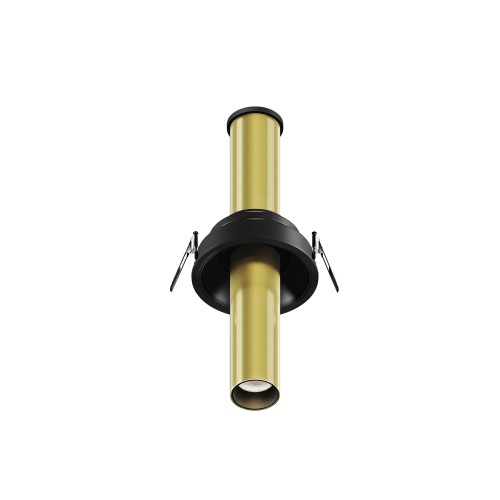 Lampa sufitowa Spot reflektor Focus T C140RS-L200-7W3K-BBS Maytoni LEDx7W Aluminium/ Czerń i mosiądz/