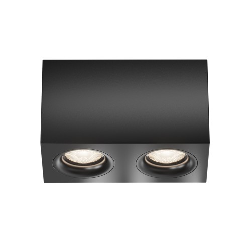 Lampa sufitowa Spot reflektor Slim C013CL-02B Maytoni GU10x10W Aluminium/ Czarny/