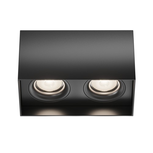 Lampa sufitowa Spot reflektor Slim C015CL-02B Maytoni GU10x10W Aluminium/ Czarny/