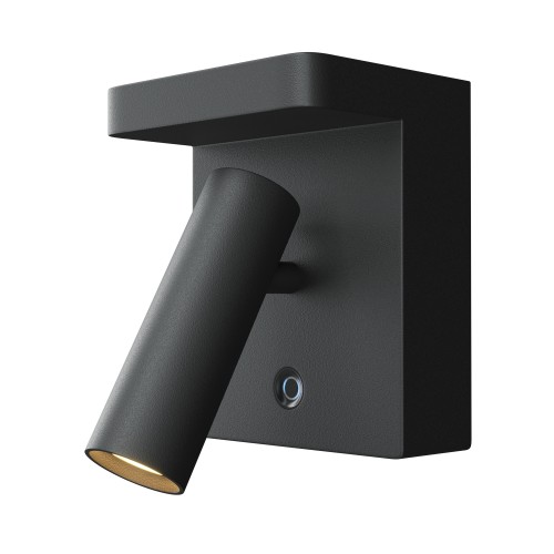 Lampa ścienna kinkiet Aron C179WL-L7B2.7K-DE Maytoni LEDx7W Aluminium/ Czarny/