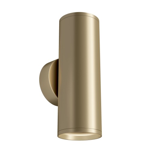 Lampa ścienna kinkiet FOCUS S C068WL-02MG Maytoni GU10x10W Aluminium/ Matowe złoto/
