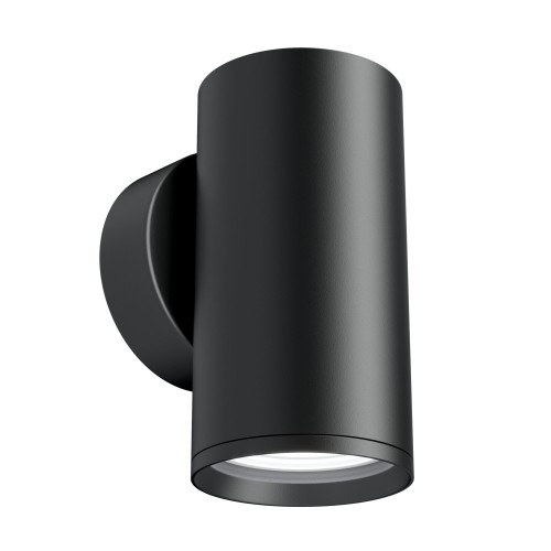 Lampa ścienna kinkiet FOCUS S C068WL-01B Maytoni GU10x10W Aluminium/ Czarny/