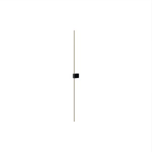 Lampa ścienna kinkiet Pars C071WL-L12GB3K Maytoni LEDx12W Aluminium/ Czerń ze złotem/