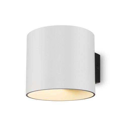 Lampa ścienna kinkiet Rond C066WL-01W Maytoni G9x50W Aluminium/ Biały/