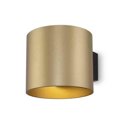 Lampa ścienna kinkiet Rond C066WL-01MG Maytoni G9x50W Aluminium/ Matowe złoto/