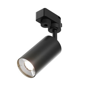 Lampa ścieżkowa TR002-1-GU10-B Maytoni Focus MINI TR002‑1‑GU10‑B – czarna, 1xGU10/MR16, 10 W, jednofazowa, aluminium