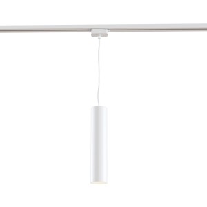Lampa ścieżkowa TR008-1-GU10-W Maytoni Track Lamps TR008‑1‑GU10‑W – biała, 1xGU10, 10 W, jednofazowa, aluminium