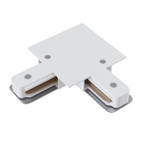Łącznik kątowy (L) wpuszczany TRA002CL-11W Maytoni Unity TRA002CL‑11W – biały, aluminium, do szyn jednofazowych Unity