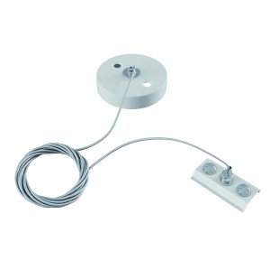 Złączka natynkowa T odwrotna TRA001CW-11W Maytoni Unity, metal, biały