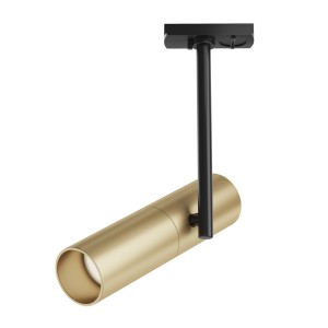 Reflektor TR005-1-GU10-BG Maytoni Elti GU10 10W, czerń ze złotem, do systemu jednofazowego