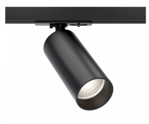 Reflektor LED TR021-1-12B4K-W-B Maytoni Focus LED 12W 4000K, czarny, do systemu jednofazowego