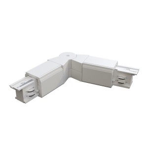 Łącznik obrotowy Trinity TRA005CS-31W, biały, tworzywo sztuczne, system trójfazowy