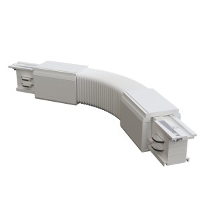 Łącznik elastyczny Trinity TRA005CF-31W, biały, tworzywo sztuczne, system trójfazowy