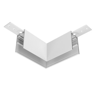 Łącznik w kształcie litery L Maytoni Exility TRA034HCL-41W, aluminium, biały, do szynoprzewodów natynkowych jednofazowych