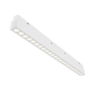Reflektor szynowy Points Maytoni TR031-4-24WTW-DD-W, 24W LED, 2700–6000K, ściemnialny, aluminium, biały