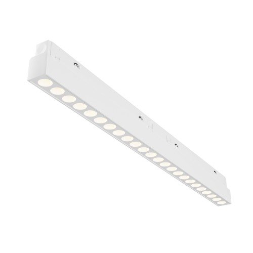 Reflektor szynowy Points Maytoni TR031-4-24WTW-DD-W, 24W LED, 2700–6000K, ściemnialny, aluminium, biały