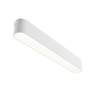 Reflektor szynowy Basis 12W LED 4000K aluminium biały Maytoni TR080-1-12W4K-W do systemu jednofazowego