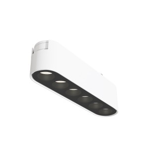 Lampa szynowa punktowa Points TR082-1-6W4K-M-W Maytoni 6W LED 4000K aluminium biały – do systemu magnetycznego Radity