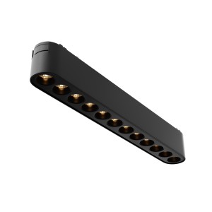 Lampa szynowa punktowa Points TR082-1-12W3K-M-B Maytoni 12W LED 3000K aluminium czarny – do systemu magnetycznego Radity
