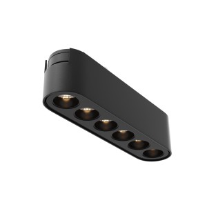 Lampa szynowa punktowa Points TR082-1-6W3K-M-B Maytoni 6W LED 3000K aluminium czarny – do systemu magnetycznego Radity
